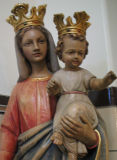 madonna and child with crowns