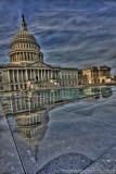 The Capitol and its reflection in HDR