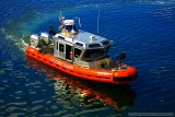 The Coast Guard patroling the Hillsborough River