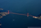 Aerial photo of the Golden Gate Bridge
