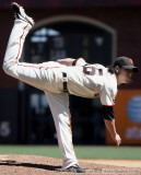 San Francisco Giants pitcher Tim Lincecum