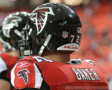 Atlanta Falcons lineman Sam Baker