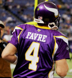 Minnesota Vikings QB Brett Favre