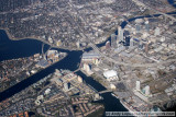 Aerial of downtown Tampa, Florida