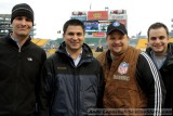 CBS Sports crew before the 2010 AFC Divisional Playoff in Pittsburgh