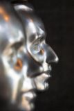 Silver faces