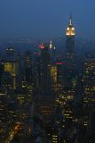 View from Top of the Rock at night