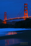 Golden Gate Bridge at Night