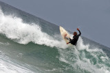 Surfing at Bells Beach, Victoria