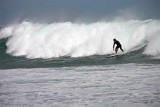 Surfing at Bells Beach, Victoria