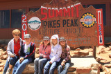 Grandma and Kids on Pikes Peak