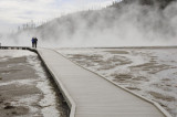 Yellowstone walkway