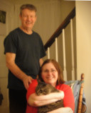 Good people and great friends...Jim, Cris and Tigger, too!