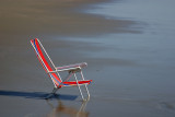 Beach chair at Sullivans Island