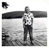 Paul on CLCC dock 1954