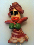 lady hot dog pilgrim