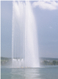 Animated Fountain on the Lake