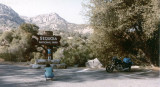 Entrance to the Sequoias