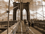 Cycling Over the Brooklyn Bridge