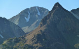 Closer view of Red Slate Mountain.