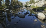 Tarn near camp.