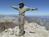 Jim on top of Red Slate Mountain.