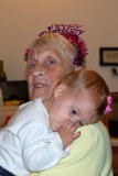 Avery loving on Nanny