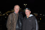 Marty Schottenheimer and Mike after the game