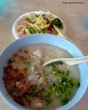 Pork Porridge With Raw Fish