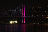 Bogazici bridge by night / Istambul