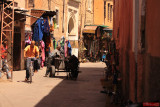 Small street in the Medina of Marrakech
