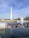 Ww II Memorial and Washington Monument