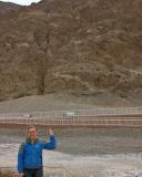 Lindsey at Badwater 282ft below sea level