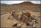Mt. Karkom - the 12 stones of the 12 tribes of Israel monument