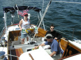 Kate at the Helm