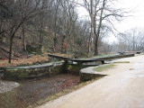 Remains of lockhouse at lock 18