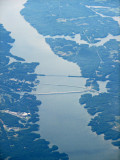 Kerr Lake on the Roanoke river