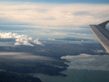 Passing by Auckland as we depart NZ