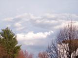 Clouds over North Andover