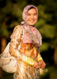Smiling woman - Uzbekistan