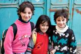 Three happy girls - Nablus