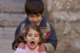 Girl and boy - Jerusalem