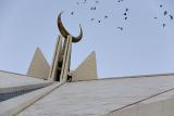 Birds above mosque