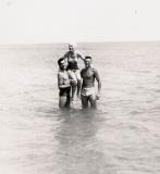 On the Beach - Green Harbor - 1950