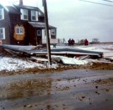 Ocean Bluff - Blizzard of 78 - photo by George Earle