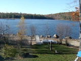 Lake lowered in the fall