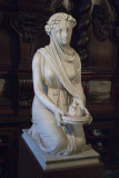 Veiled lady sculpture
