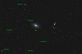 M81& M82 Annotated