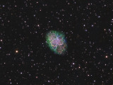 M1 Hubble Palette Crop
