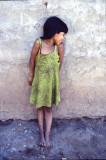 Candelaria with her Green Dress #2